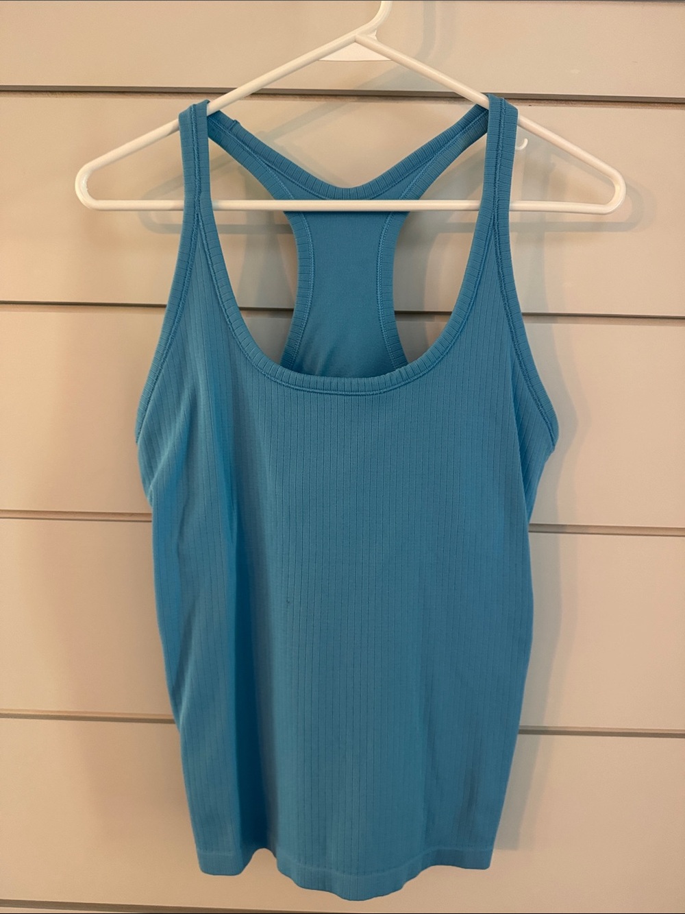 DSG Ribbed Racerback Tank Top - Blue